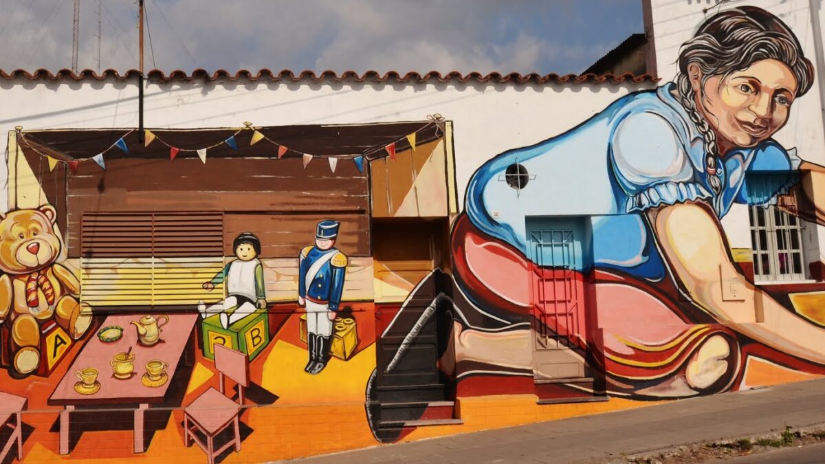 Alejandro Condori, el artista detrás de los murales más representativos de Jujuy